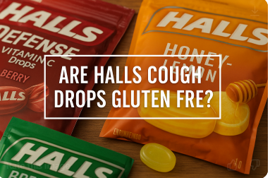 are halls cough drops gluten free
