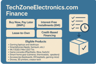 https://techzoneelectronics.com finance