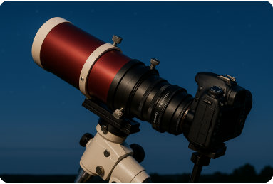 dietz reflector telescope camera lens
