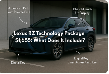 luxes rz technology package$1 655 what does it include