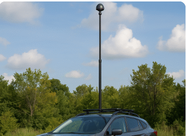 2024 subaru crosstrek cameras on top 7ft 7in total height​