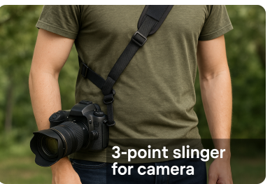 3 point slinger for camera​
