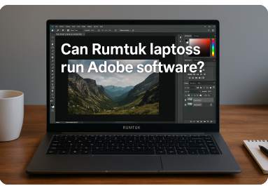 can rumtuk laptops run adobe software