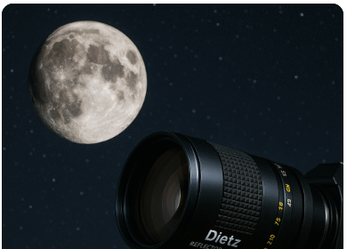 dietz reflector telescope camera lens