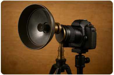 dietz reflector telescope camera lens​