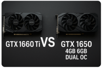 gtx1660ti gtx1650 4gb 6gb dual oc graphics video card​