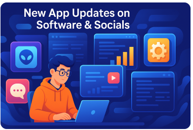 new app updates on software socials aliensync