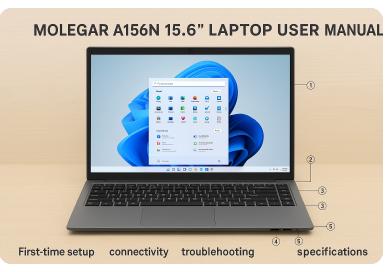 molegar a156n 15.6 laptop user manual pdf