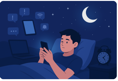 oneframework 6 ways technology affects your sleep health