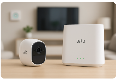vmc3030-100eus netgear arlo smart homehd camera manual​